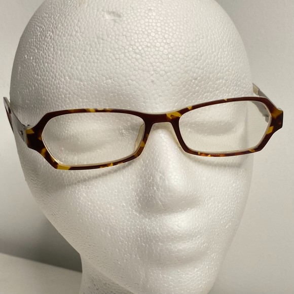 Lightec Morel 6675L Eyeglass Frames Brown Tortoise/Gunmetal 50 16 135 - Picture 1 of 10